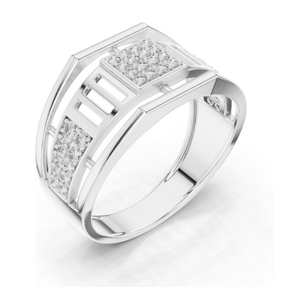 0.376 CT Lab Diamond Ring for Women | VVS-VS EF Clarity | 18KT, 14KT, 10KT Gold & 925 Silver | Rose, Yellow, White Gold & Moissanite Options