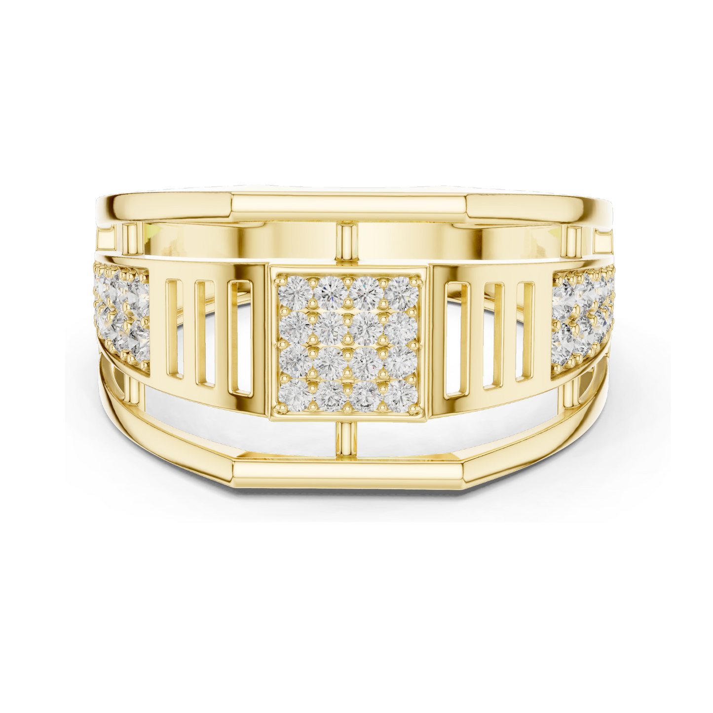 0.376 CT Lab Diamond Ring for Women | VVS-VS EF Clarity | 18KT, 14KT, 10KT Gold & 925 Silver | Rose, Yellow, White Gold & Moissanite Options