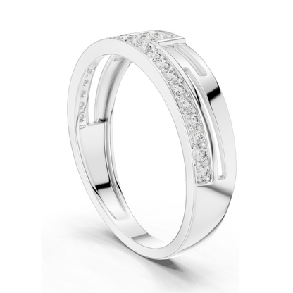 0.312 CT Lab Diamond Ring for Women | VVS-VS Clarity | 18KT, 14KT, 10KT Gold & 925 Silver | Rose, Yellow, White Gold & Moissanite Options