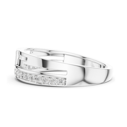 0.312 CT Lab Diamond Ring for Women | VVS-VS Clarity | 18KT, 14KT, 10KT Gold & 925 Silver | Rose, Yellow, White Gold & Moissanite Options