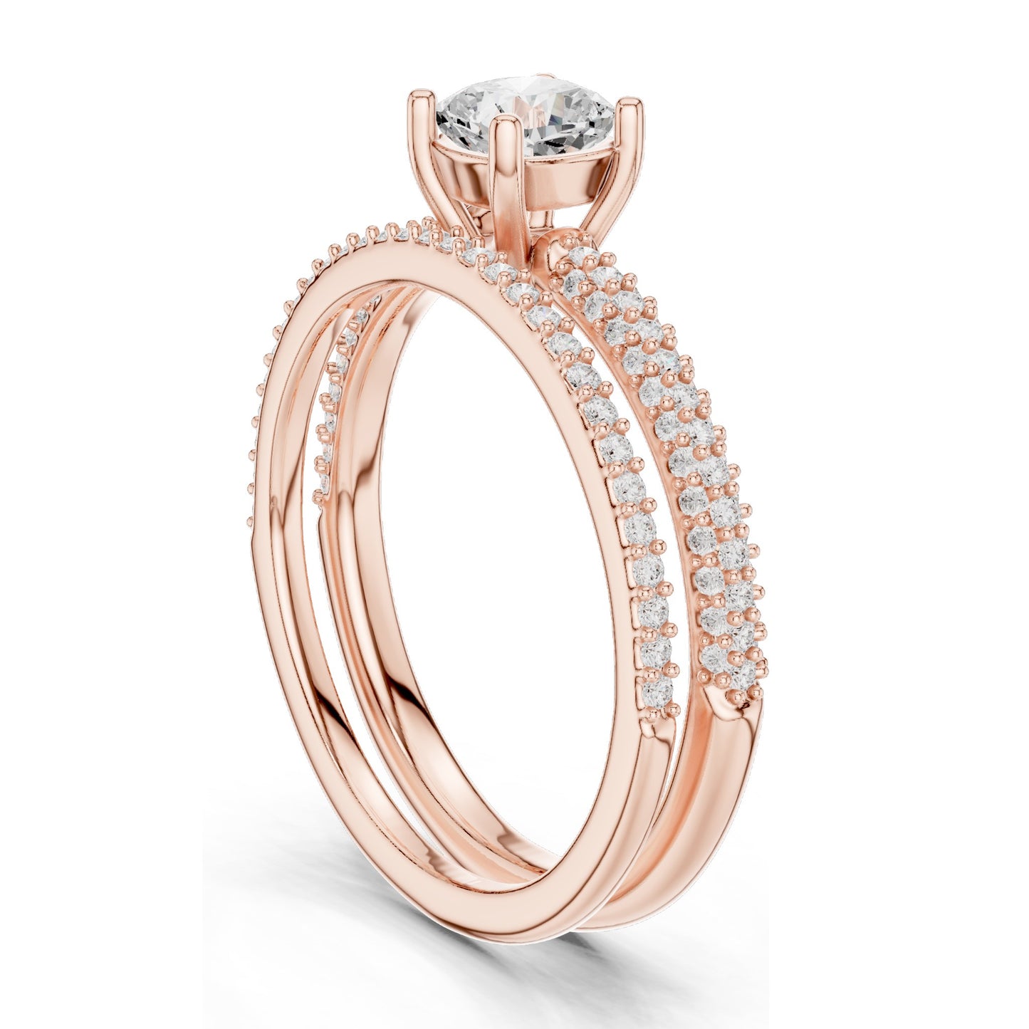 1.02 CT Cushion Cut Lab Diamond Engagement Ring for Women | VVS-VS EF Clarity | 18KT, 14KT, 10KT Gold & 925 Silver | Rose, Yellow, White Gold & Moissanite Options