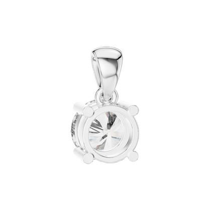 1 Carat Lab-Grown Diamond Pendant | VVS-VS EF CVD | 18KT, 14KT, Rose, Yellow, White Gold Options