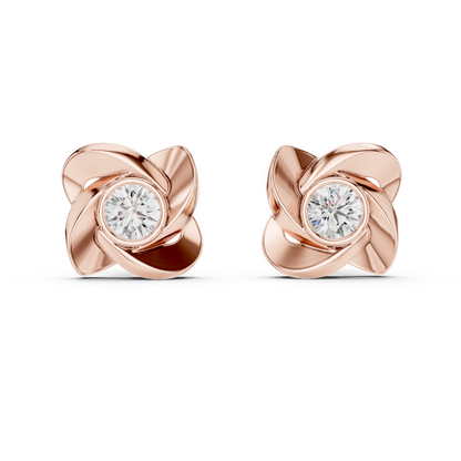 1.8 CT Lab-Grown VVS-VS EF CVD Diamond Earrings for Women | 18KT, 14KT, 10KT Gold & 925 Silver | Moissanite Option | Rose, Yellow, White Gold