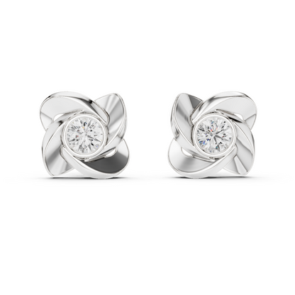 1.8 CT Lab-Grown VVS-VS EF CVD Diamond Earrings for Women | 18KT, 14KT, 10KT Gold & 925 Silver | Moissanite Option | Rose, Yellow, White Gold